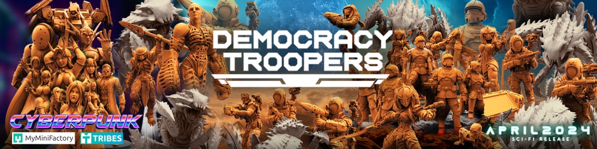 Papsikels Patreon: Democracy Troopers April 2024
